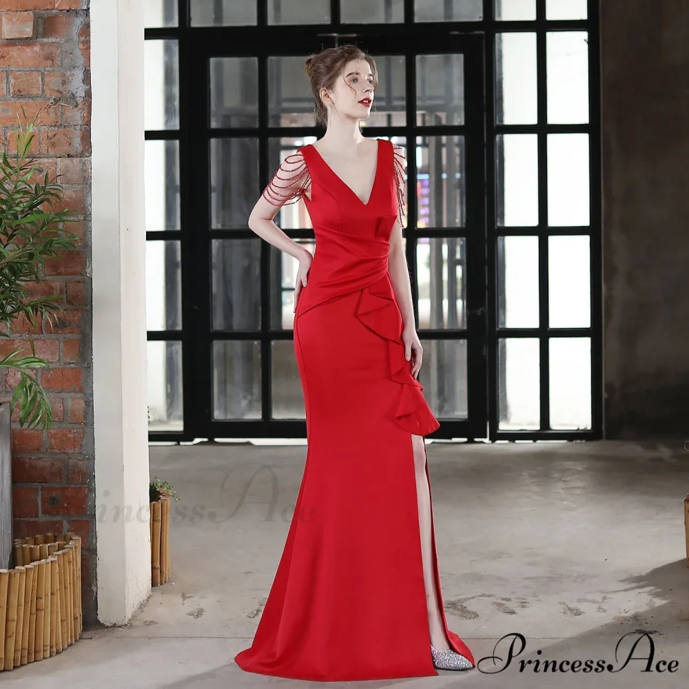 Ava Cowl Stylish Neck Formal Dress - Image 4
