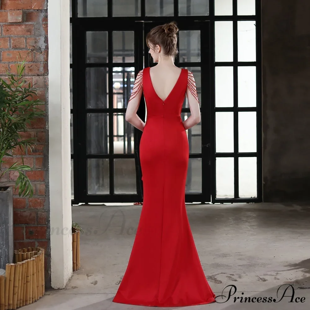Ava Cowl Stylish Neck Formal Dress - Image 5