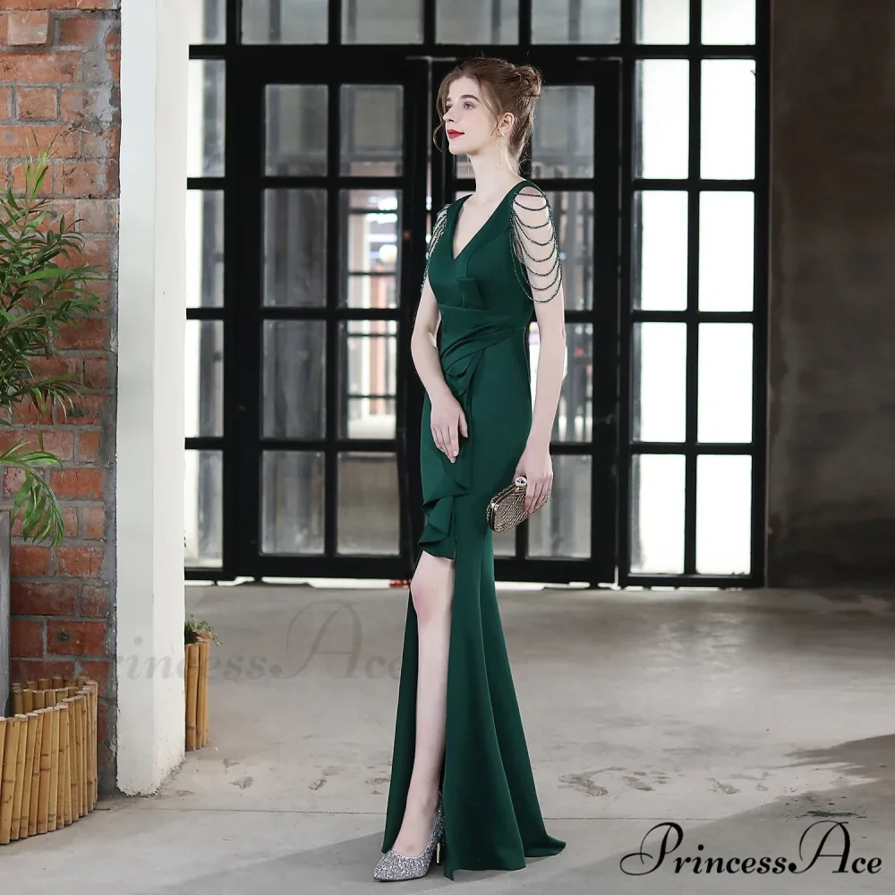 Ava Cowl Stylish Neck Formal Dress - Image 9