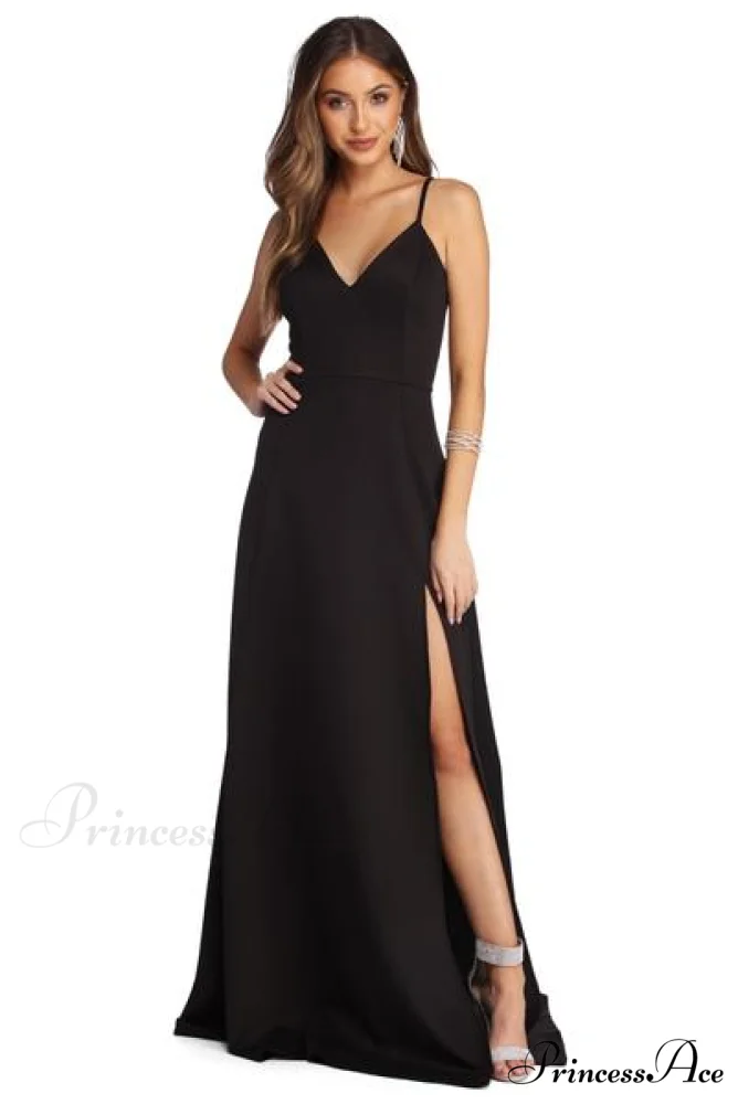 Avianna Formal Stylish High Slit Dress - Image 10