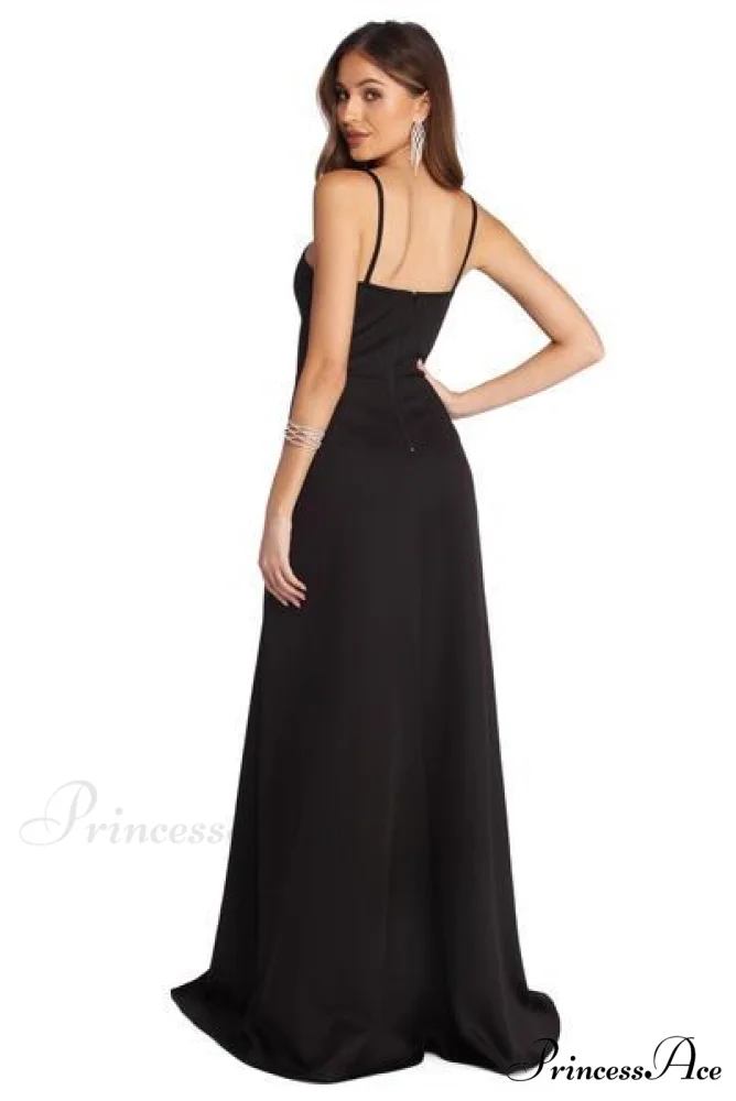 Avianna Formal Stylish High Slit Dress - Image 11