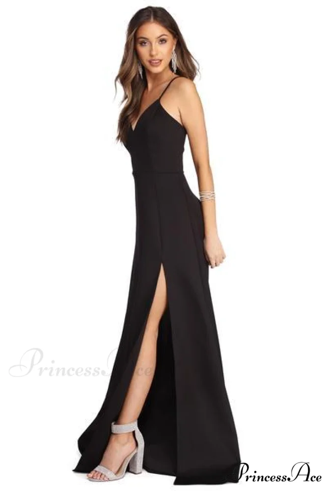 Avianna Formal Stylish High Slit Dress - Image 12