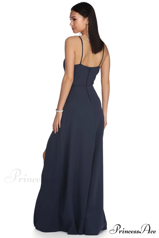 Avianna Formal Stylish High Slit Dress - Image 2