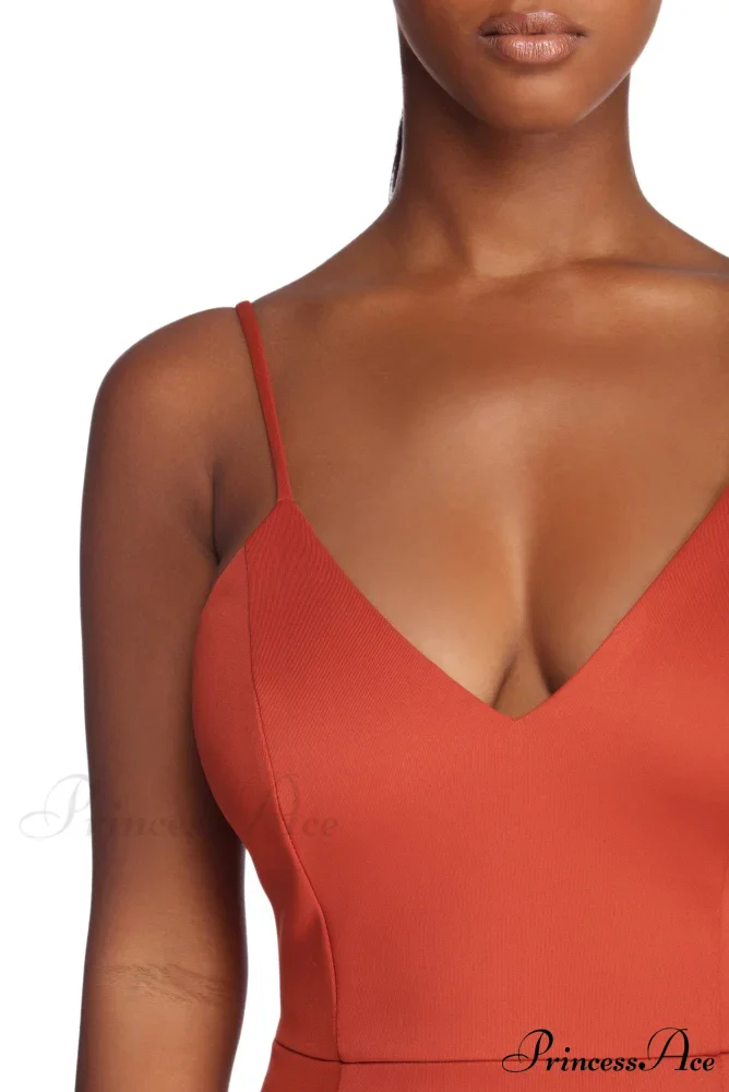 Avianna Formal Stylish High Slit Dress - Image 9
