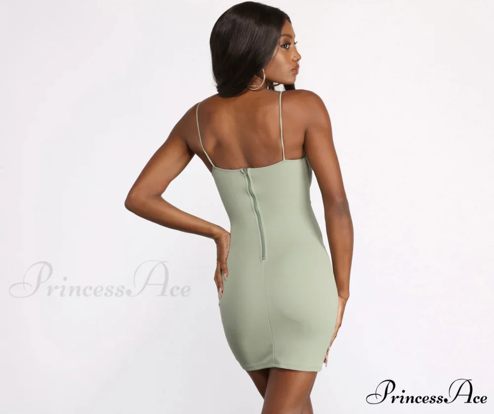 Ready To Stylish Ruche Mini Dress - Image 14