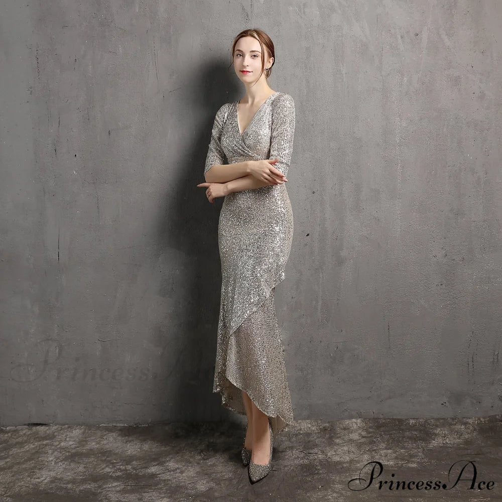 Rehami Sequin Stylish Mermaid Dress - Image 10