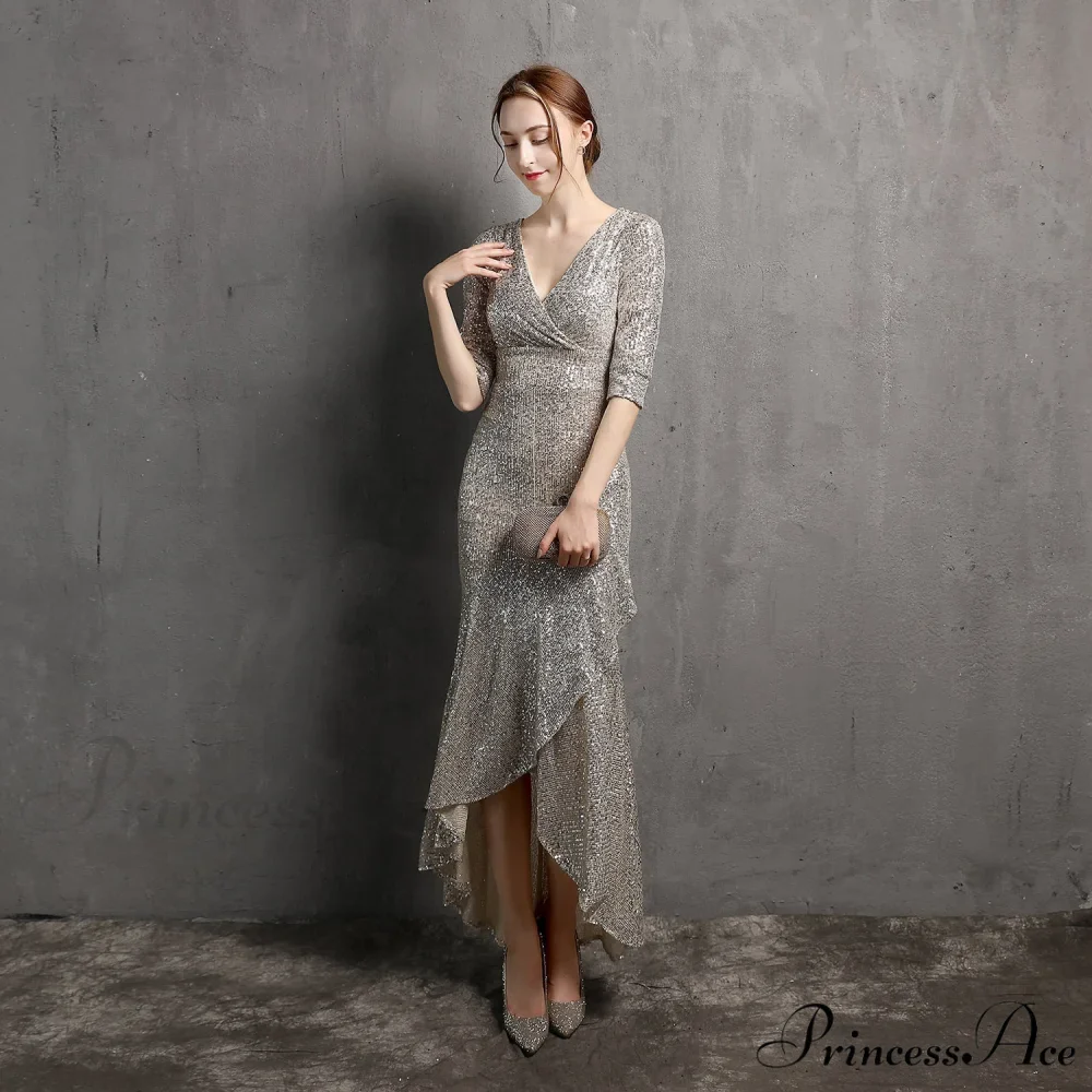 Rehami Sequin Stylish Mermaid Dress - Image 12