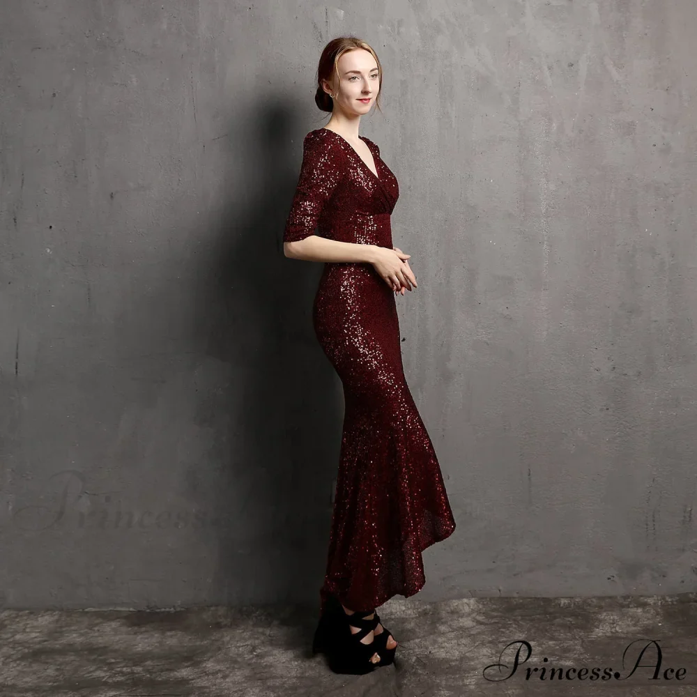Rehami Sequin Stylish Mermaid Dress - Image 6