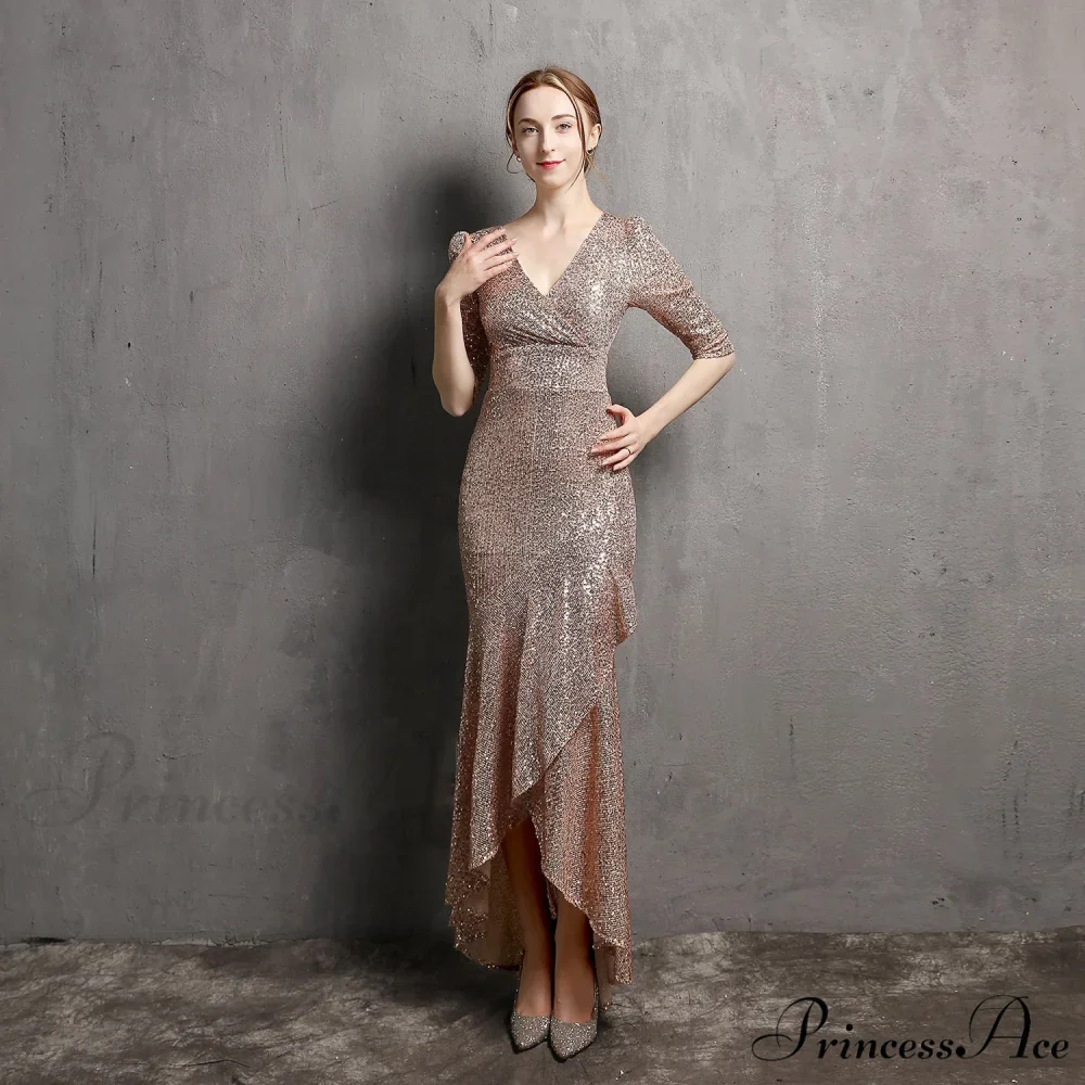 Rehami Sequin Stylish Mermaid Dress - Image 7