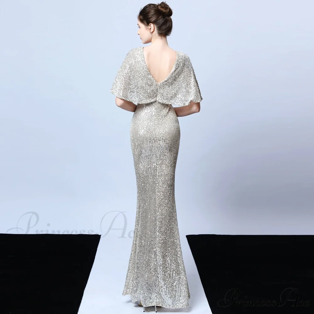 Charlotte Formal Stylish Sequin Mermaid Dress - Image 13