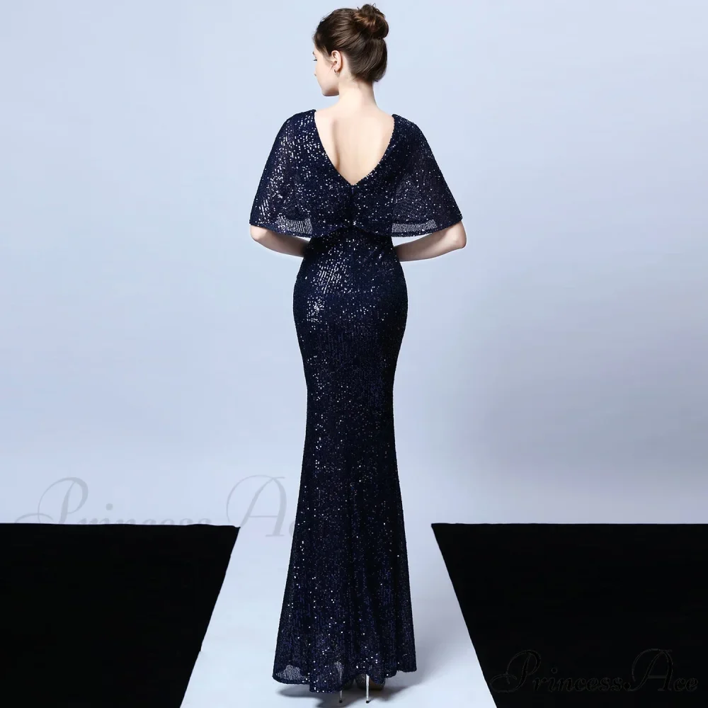 Charlotte Formal Stylish Sequin Mermaid Dress - Image 16