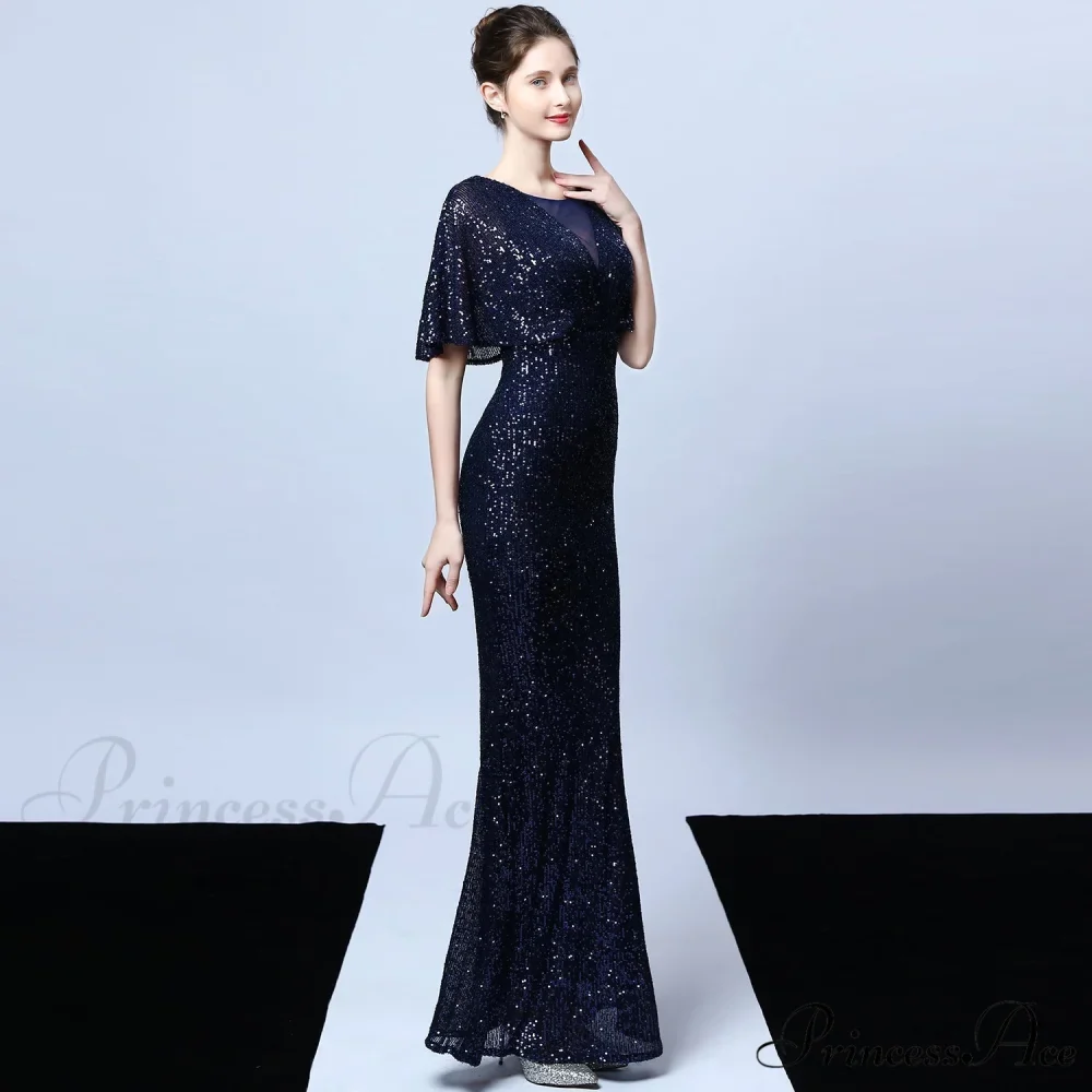 Charlotte Formal Stylish Sequin Mermaid Dress - Image 18
