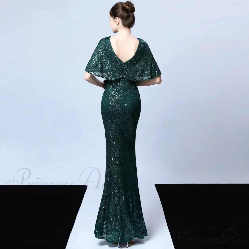 Charlotte Formal Stylish Sequin Mermaid Dress - Image 2