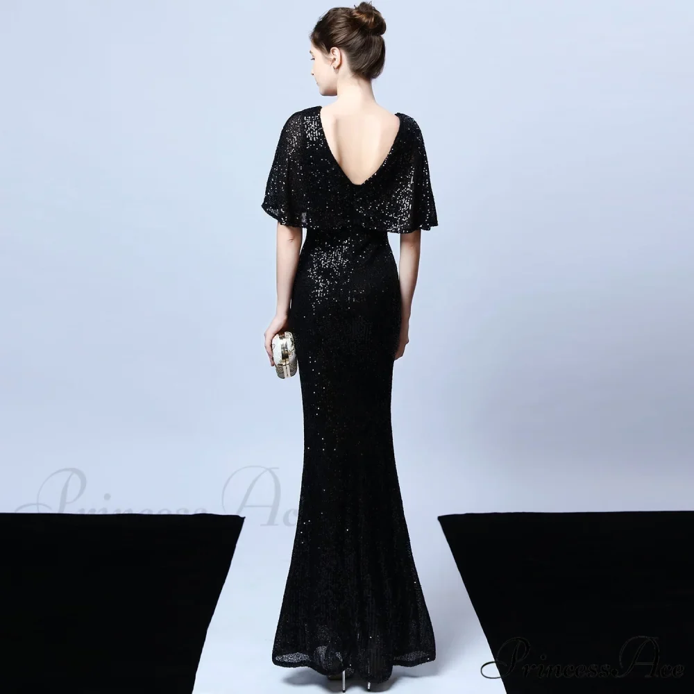 Charlotte Formal Stylish Sequin Mermaid Dress - Image 5