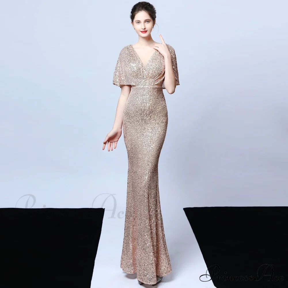 Charlotte Formal Stylish Sequin Mermaid Dress - Image 7