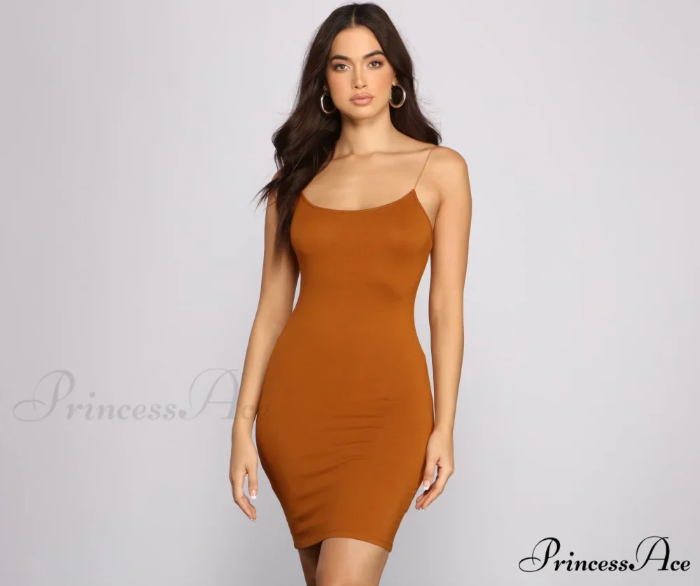 Classic Chic Scoop Charming Neck Knit Mini Dress - Image 8