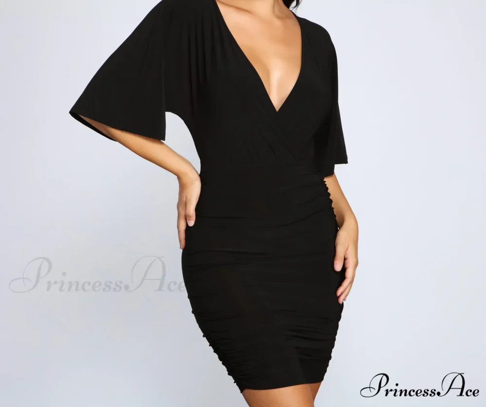 Classic Chic Stylish Vibes Mini Dress - Image 4