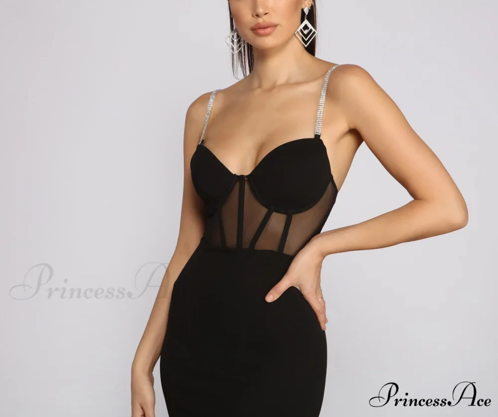 She's A Gem Charming Crepe Mini Dress - Image 3