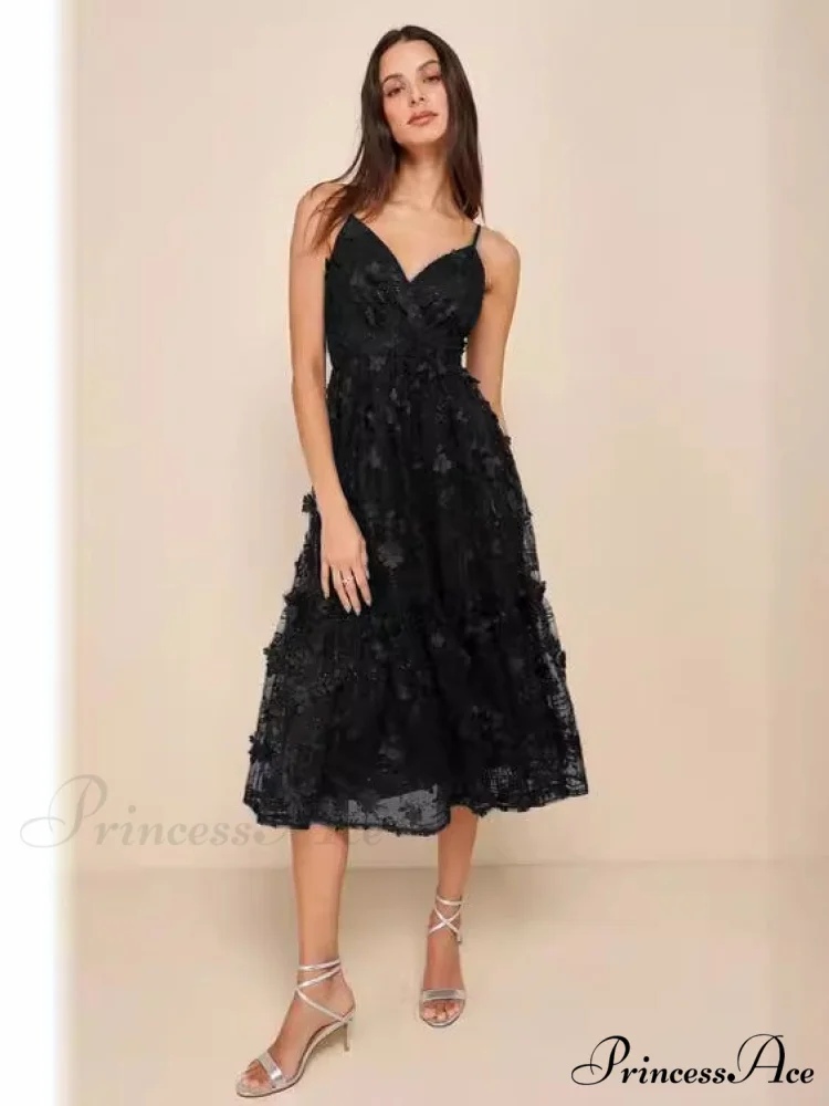 Sequin Elegant Midi Dress - Image 2
