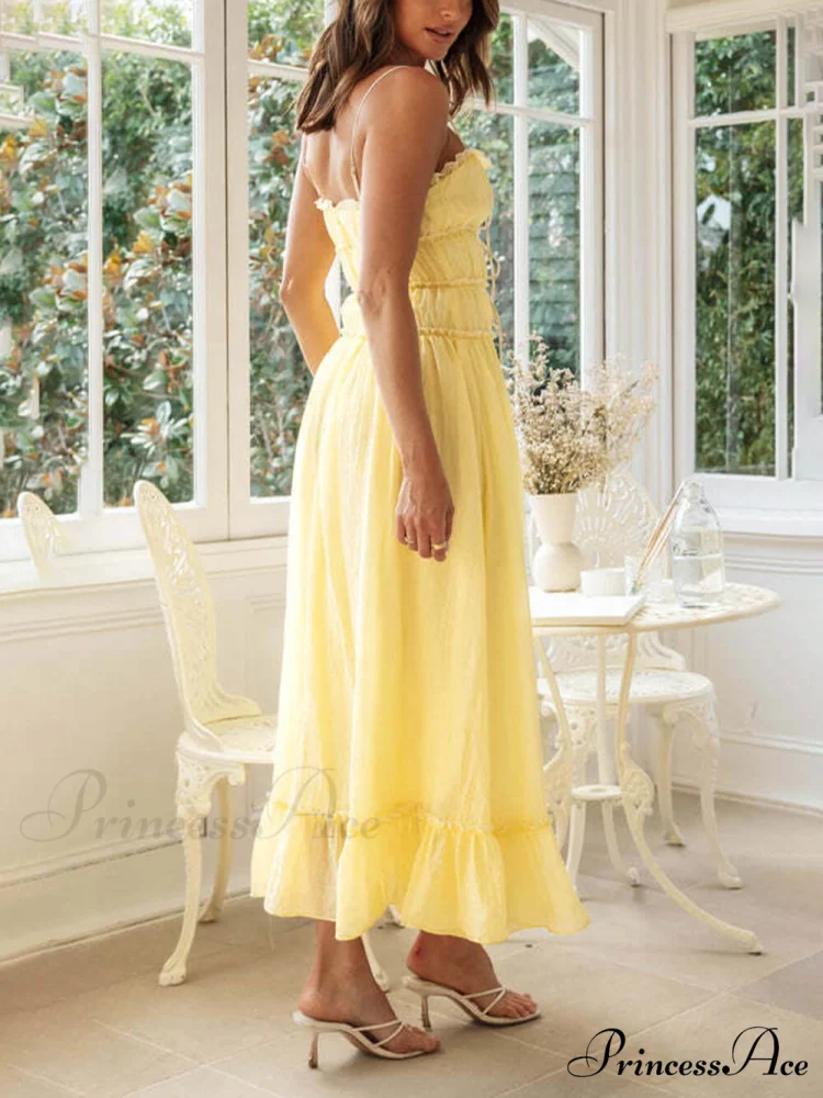 Elegant Off-Shoulder Stylish Strap Patchwork Dress - Image 8