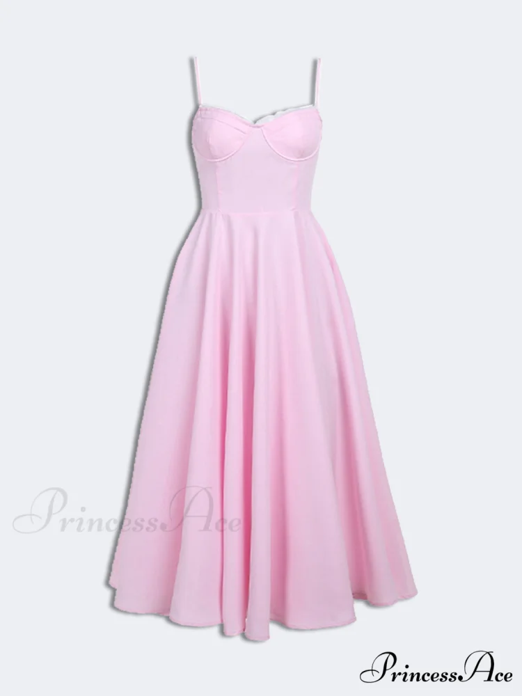 Sexy slim fit Charming waist Midi Dresses - Image 3