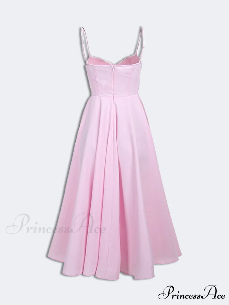 Sexy slim fit Charming waist Midi Dresses - Image 4