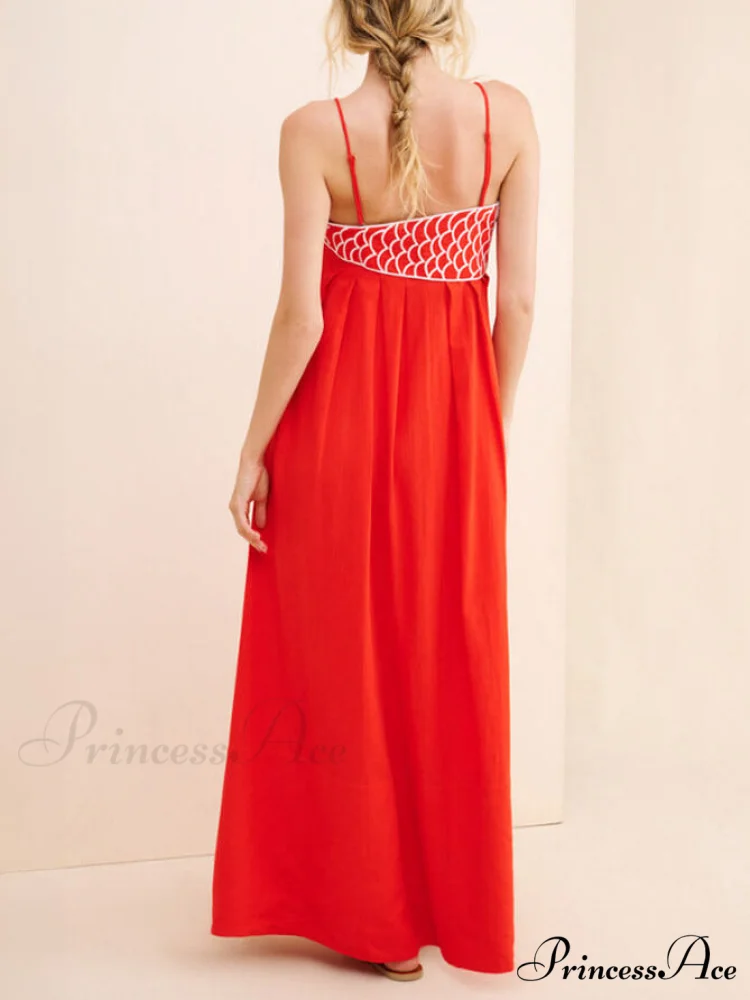 Exquisite Unique Fish-Shaped Charming Top Suspender Midi Dress - Image 3