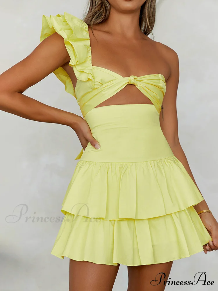 Floral Elegant Mini Dress - Image 5