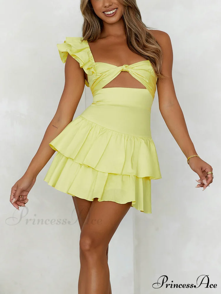 Floral Elegant Mini Dress - Image 7