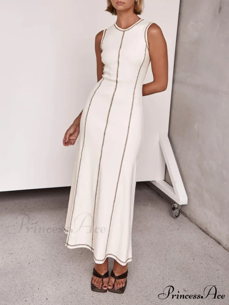 Special Ribbed Stylish Midi Dress - Image 3