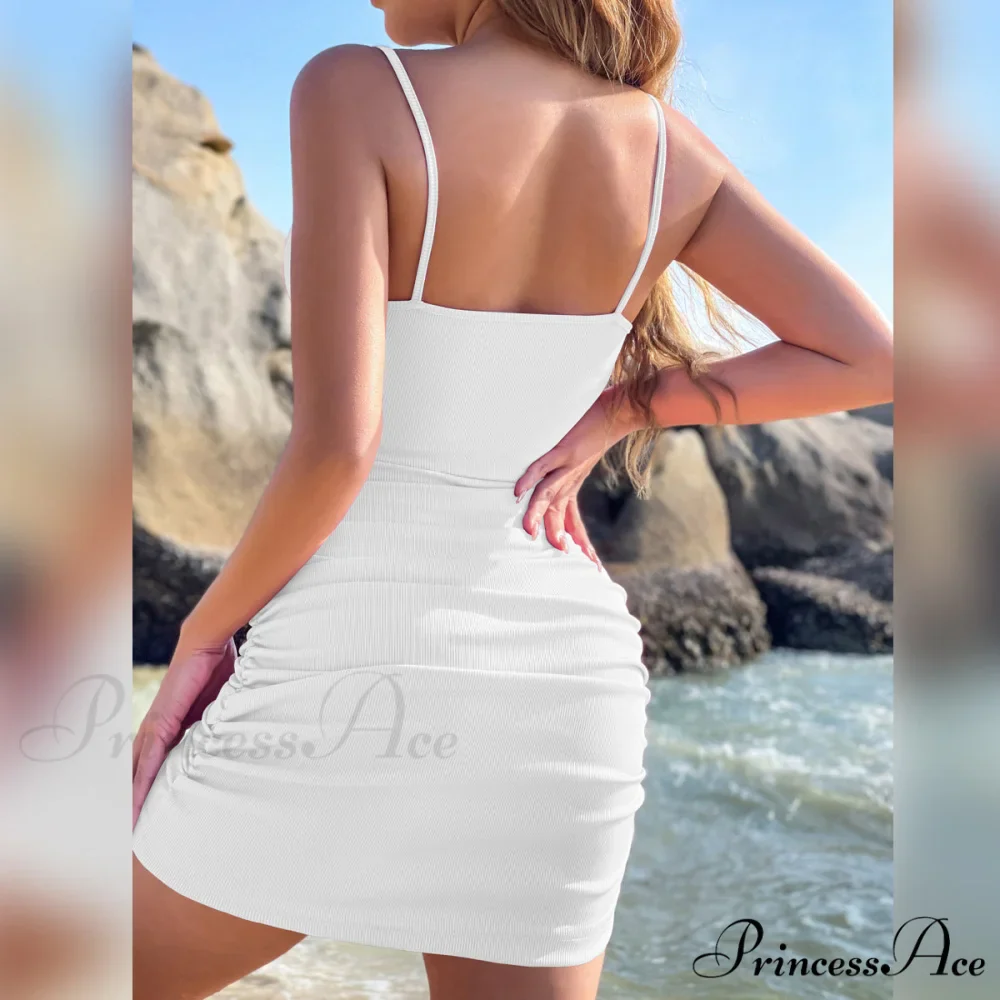 Total Dream Stylish Satin Mini Dress - Image 3