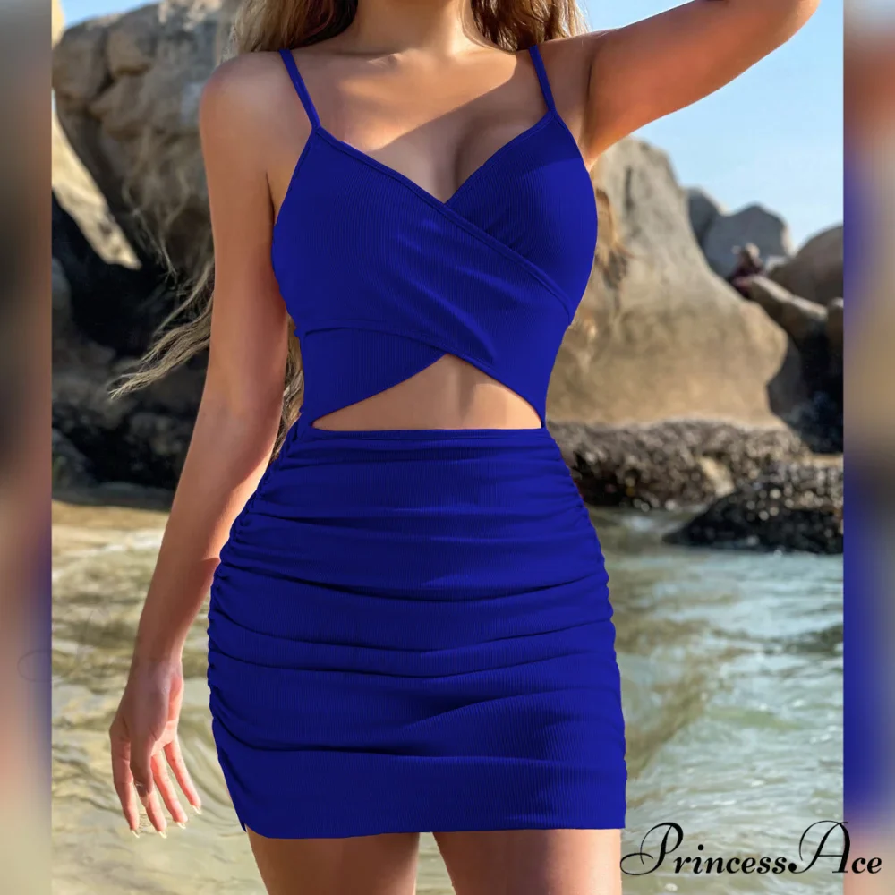 Total Dream Stylish Satin Mini Dress - Image 5