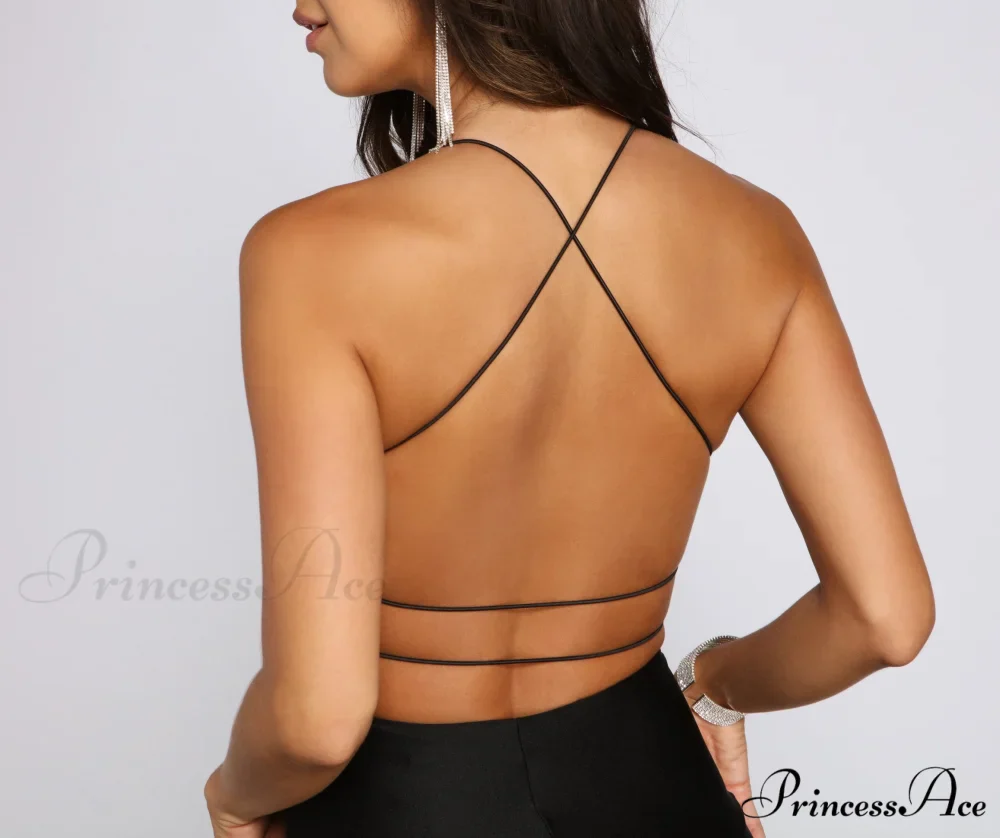 Whitney Formal Stylish High-Slit Mermaid Dress - Image 8