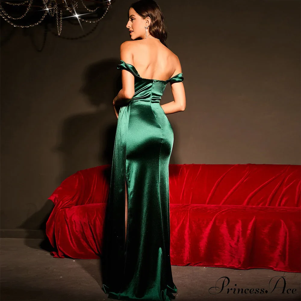 Josephine Formal Stylish Velvet Sweetheart Dress - Image 3