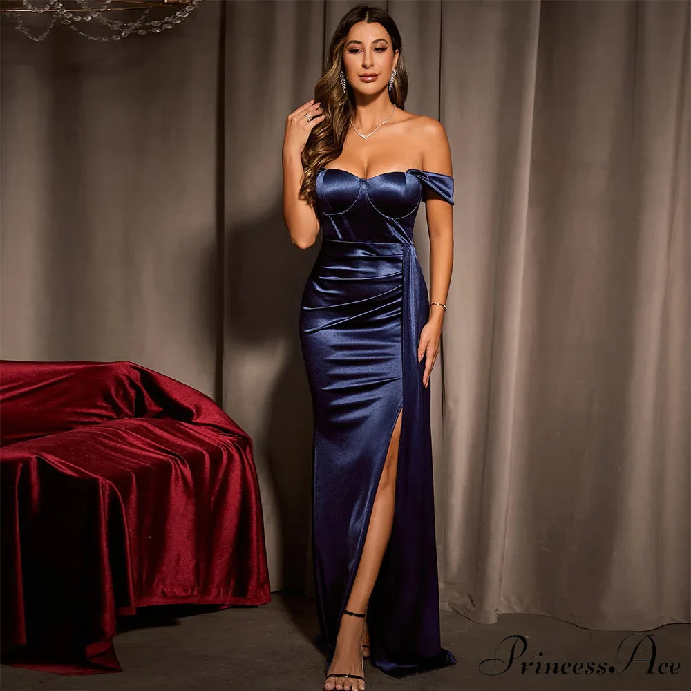 Josephine Formal Stylish Velvet Sweetheart Dress - Image 4