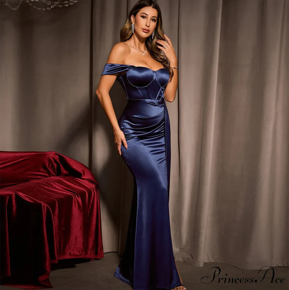 Josephine Formal Stylish Velvet Sweetheart Dress - Image 5