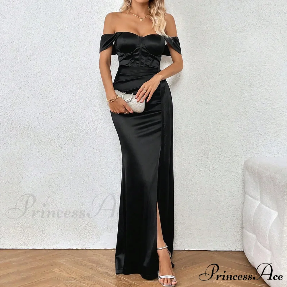 Josephine Formal Stylish Velvet Sweetheart Dress - Image 8