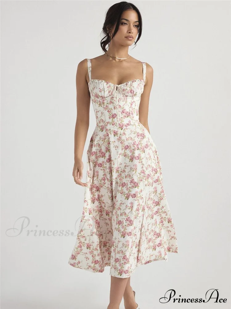 Effortlessly Enchanting Stylish Floral Maxi Dress - Image 2