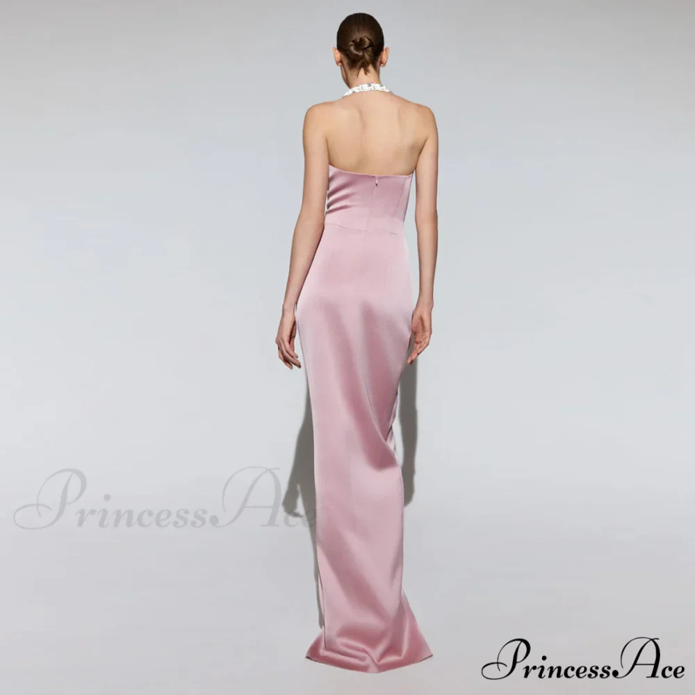 Ella Cowl Stylish Neck Satin Dress - Image 3