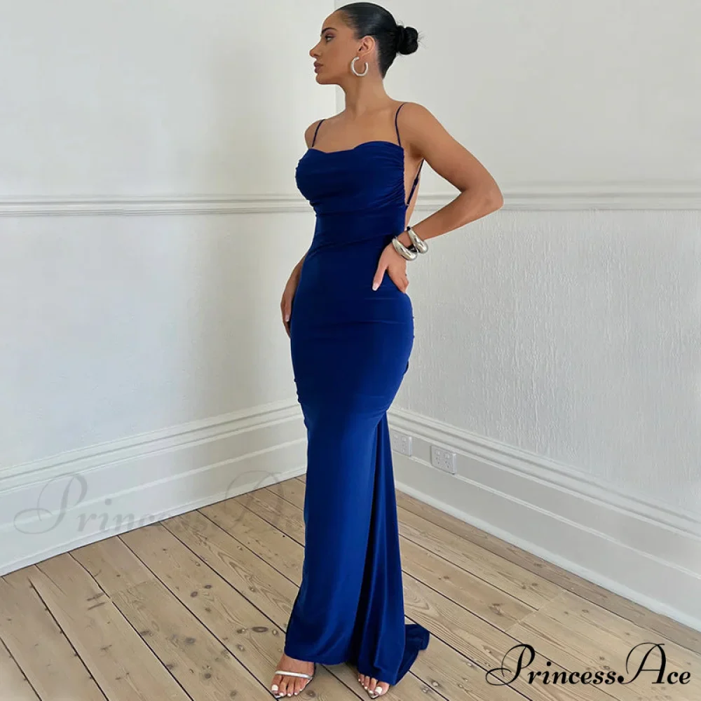 Mikayla Formal Stylish Backless Mermaid Dress - Image 2