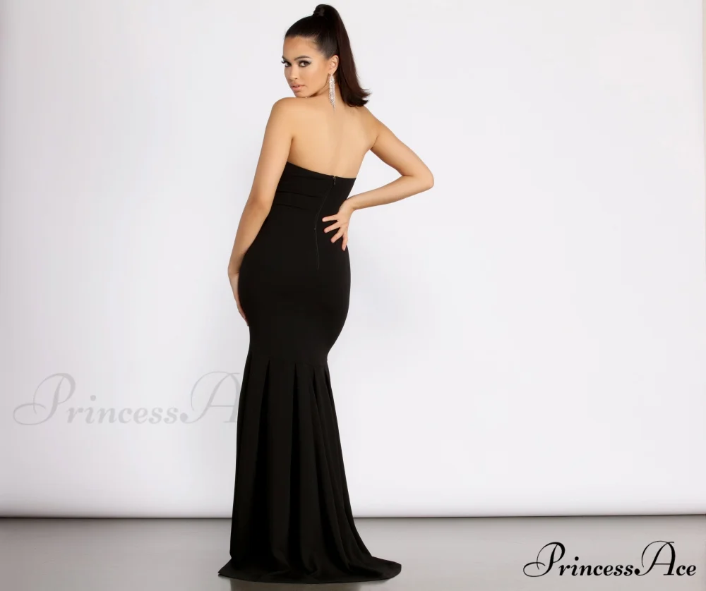 Aspyn Strapless Sweetheart Charming Mermaid Formal Dress - Image 2