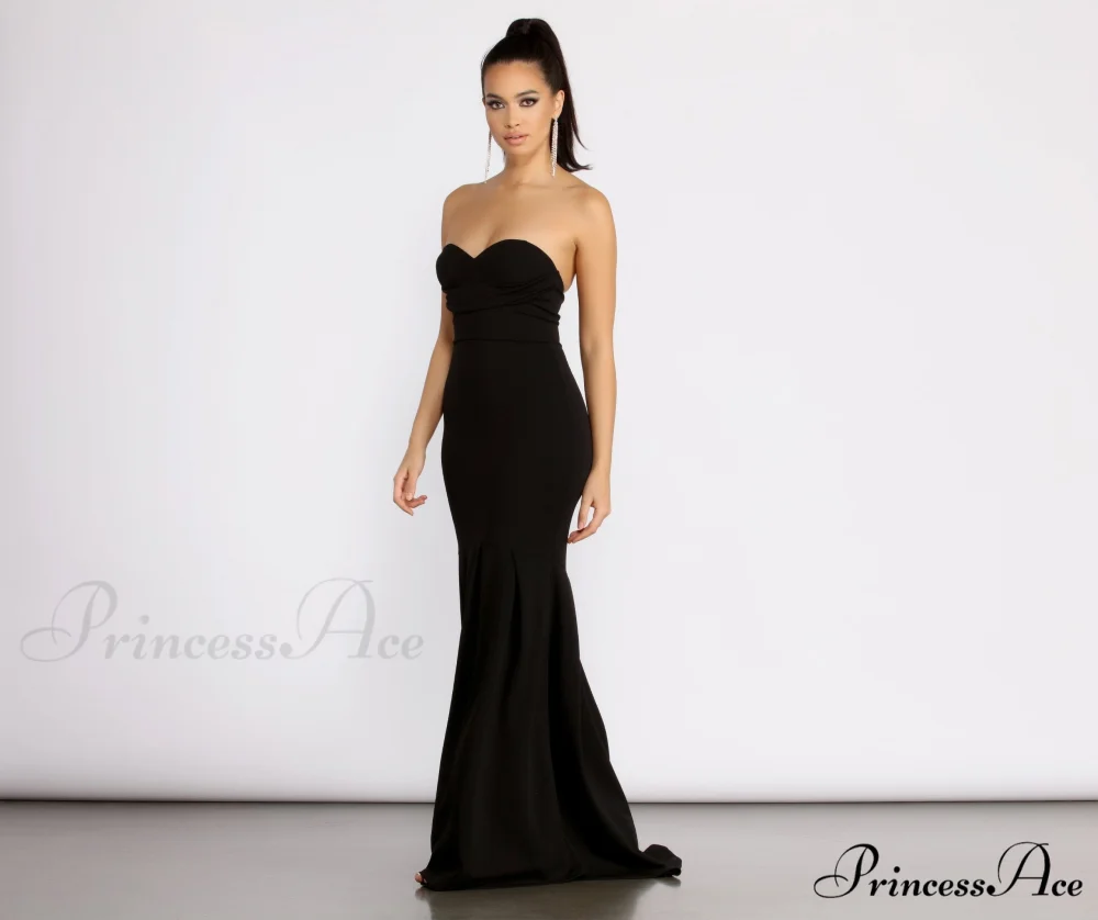 Aspyn Strapless Sweetheart Charming Mermaid Formal Dress - Image 4