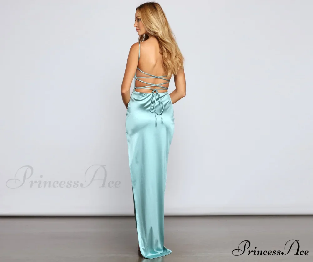 Riya Formal Stylish High Slit Dress - Image 4