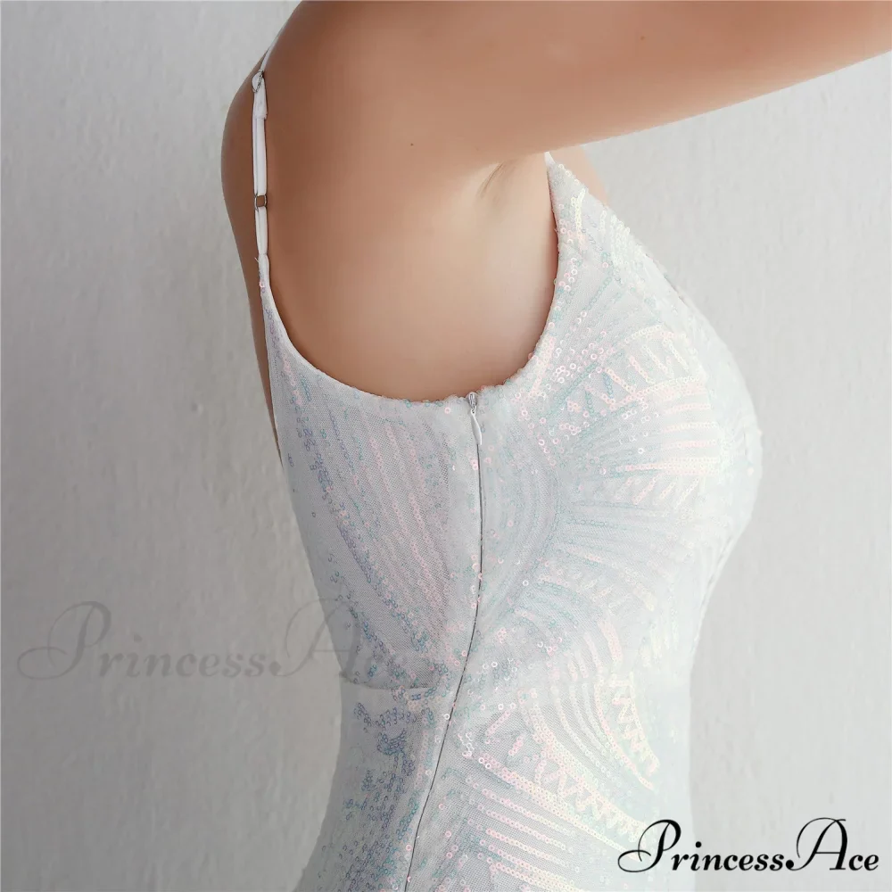 Liana Formal Sequin Charming Scroll Mermaid Dress - Image 9