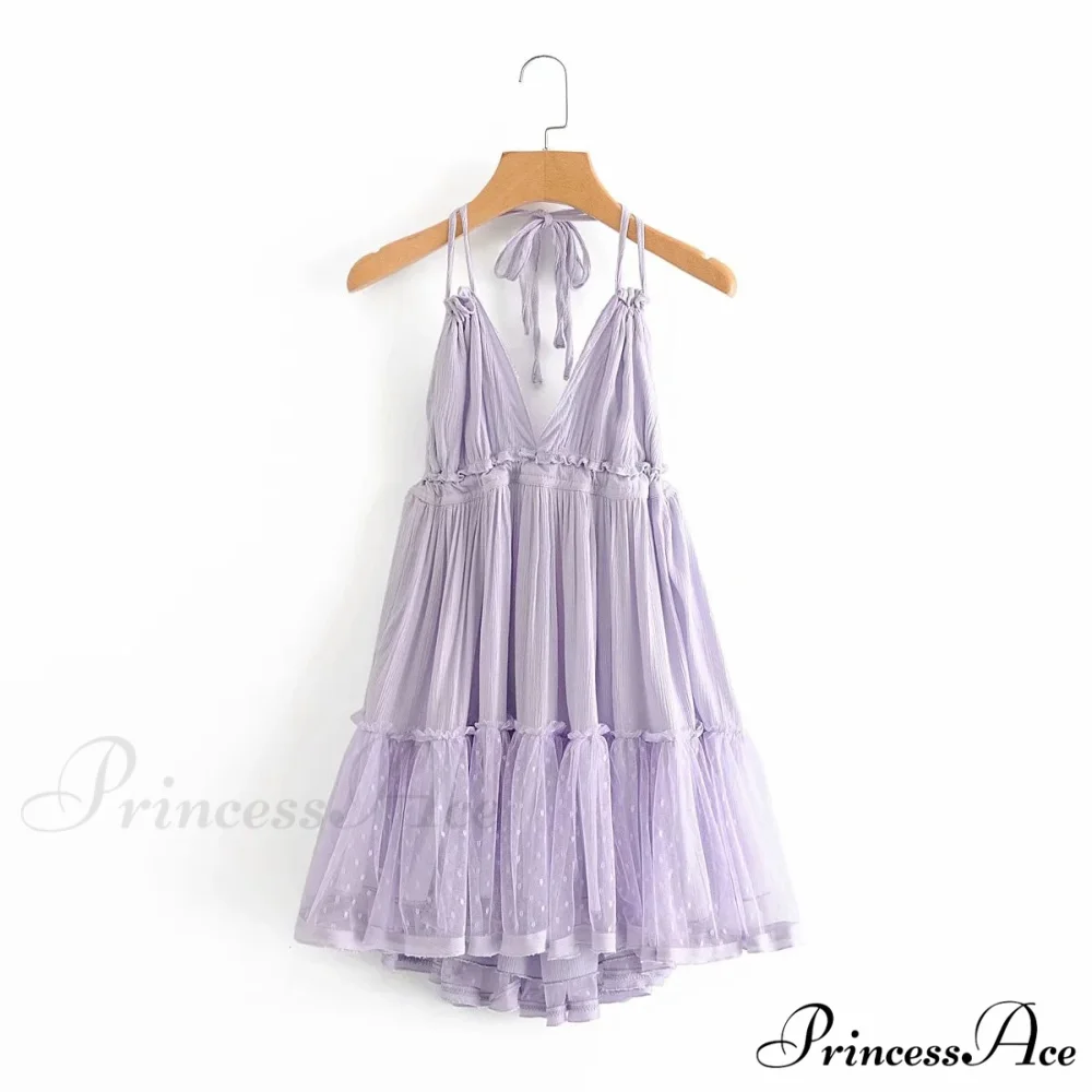 Weekend Getaway Stylish Linen Skater Dress - Image 2