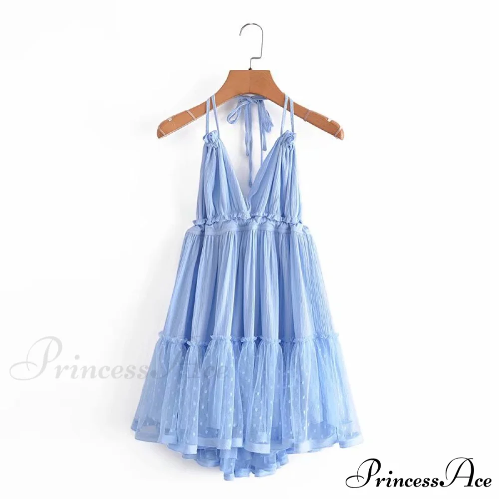 Weekend Getaway Stylish Linen Skater Dress - Image 3