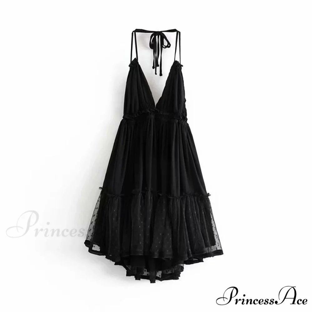 Weekend Getaway Stylish Linen Skater Dress - Image 5