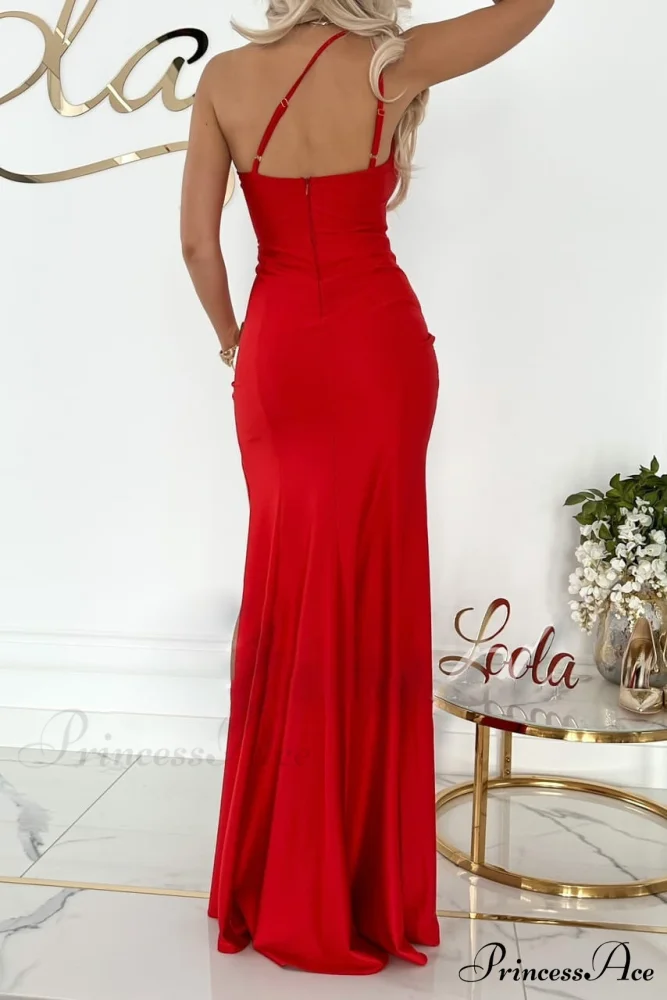 Janie Formal Stylish One Shoulder Dress - Image 5