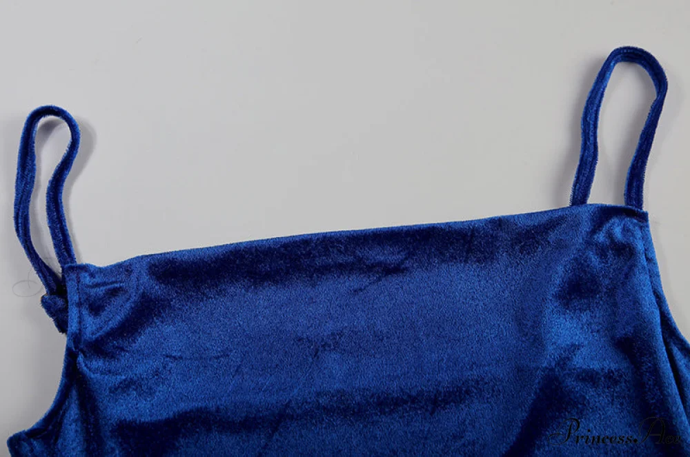 Festive Cheer Velvet Charming Slit Midi Dress - Image 6