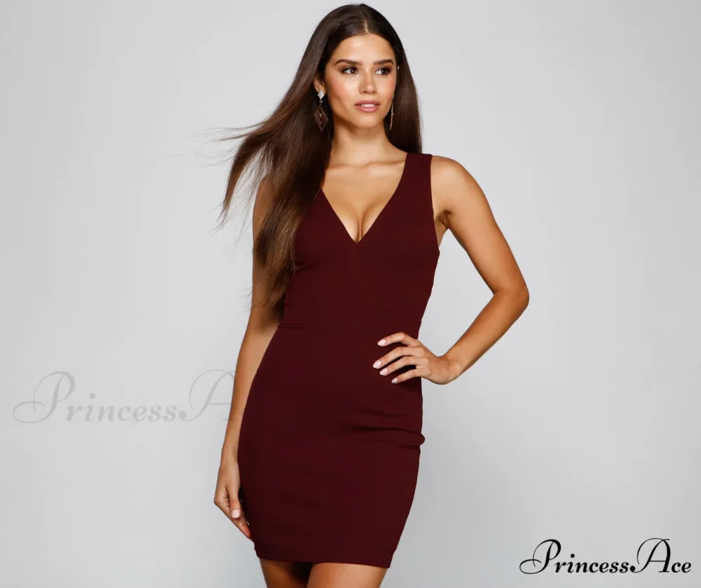 Stunning Babe Stylish Sleeveless Mini Dress - Image 6